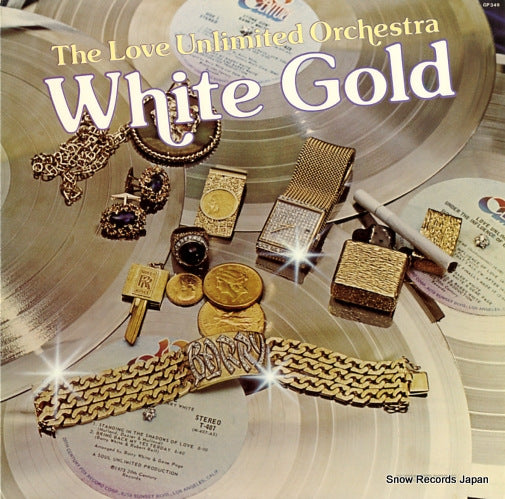 LOVE UNLIMITED ORCHESTRA, THE white gold GP-349