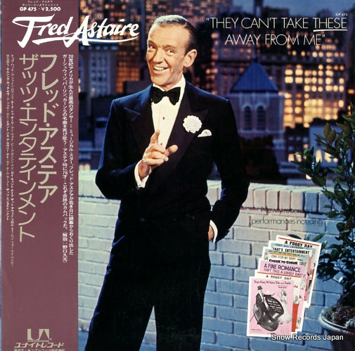 ASTAIRE, FRED they can't take these away from me GP475