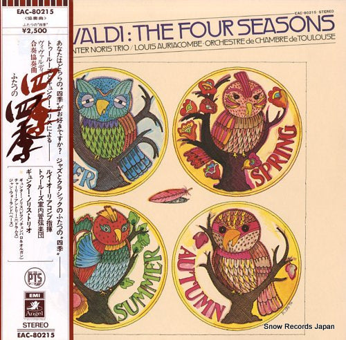 NORIS, GUNTER, TRIO, DAS vivaldi; the four seasons EAC-80215