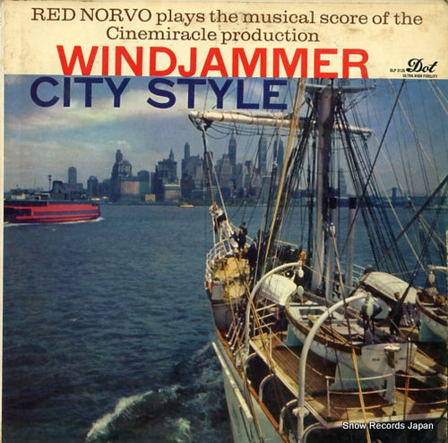 NORVO, RED windjammer city style DLP3126