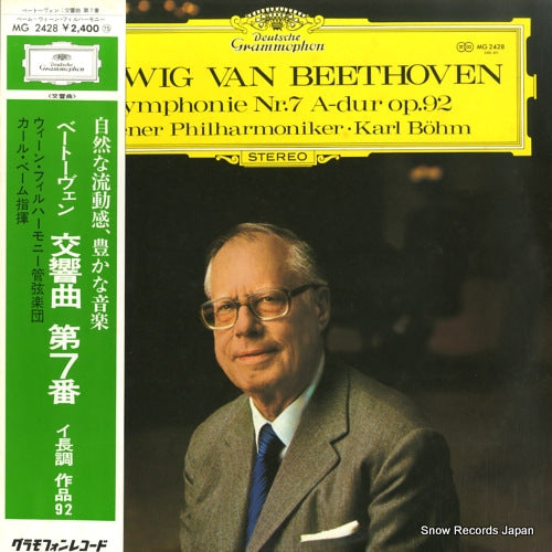 BOHM, KARL beethoven; symphonie nr.7 a-dur op.92 MG2428