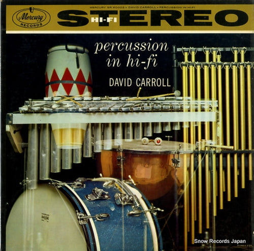 CARROLL, DAVID percussion in hi-fi SR60003