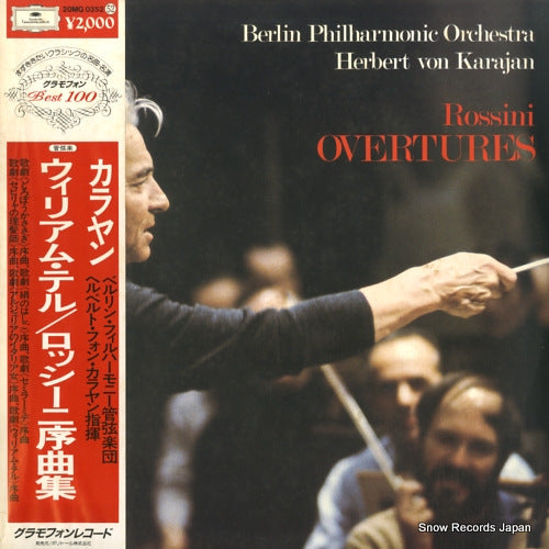 KARAJAN, HERBERT VON rossini; overtures 20MG0352