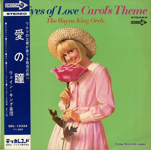 WAYNE KING ORCH., THE the eyes of love (carol's theme) SDL-10334