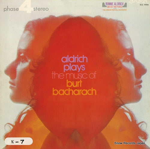 ALDRICH, RONNIE aldrich plays the music of burt bacharach SLC4555