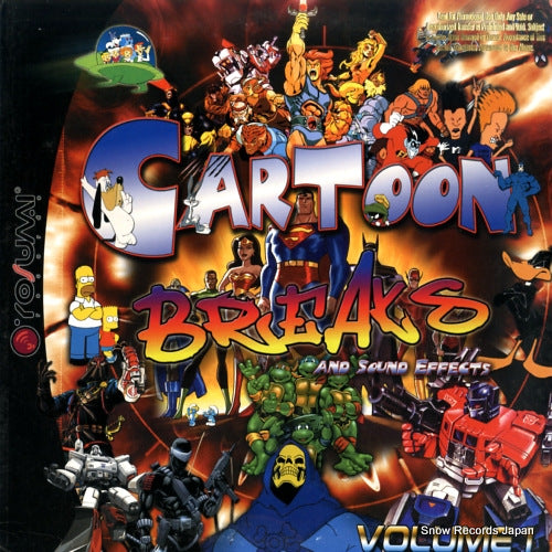 DJ ROB cartoon breaks and sound effects volume 1 YSJ008