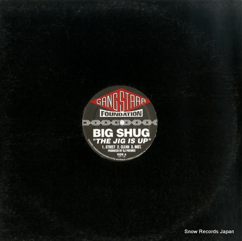 BIG SHUG / GANG STARR the jig is up / doe in advance LBF-136