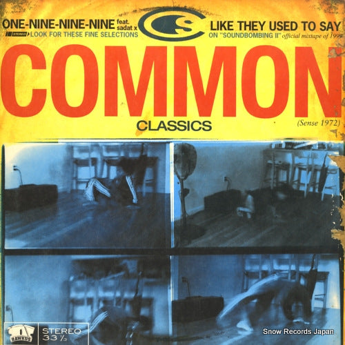 COMMON one-nine-nine-nine / like they used to say RWK181-1