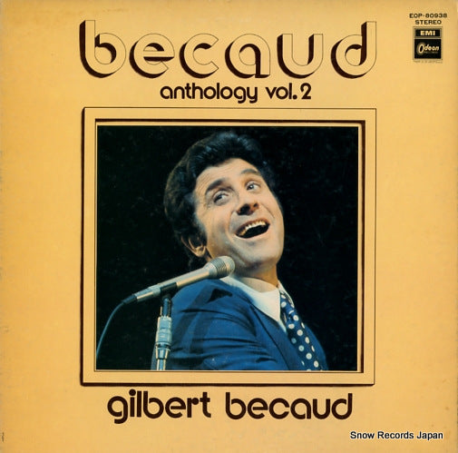 BECAUD, GILBERT becaud anthology vol.2 EOP-80938