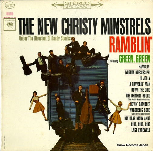 NEW CHRISTY MINSTRELS, THE ramblin' CS8855