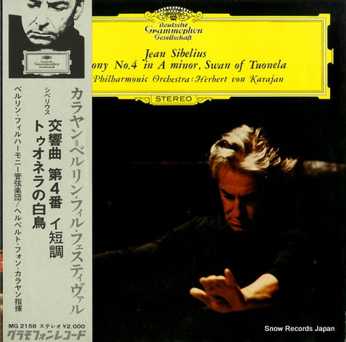 KARAJAN, HERBERT VON sibelius; symphony no.4 in a minor, op.63 MG2158