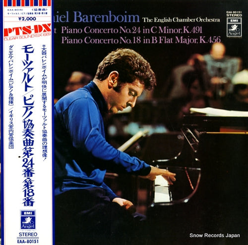 BARENBOIM, DANIEL mozart; piano concerto no.24 & no.18 EAA-80151