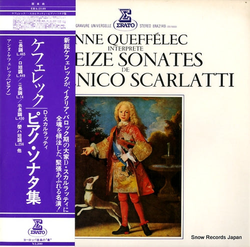 QUEFFELEC, ANNE treize sonates de domenico scarlatti ERA2149