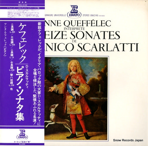QUEFFELEC, ANNE treize sonates de domenico scarlatti ERA2149