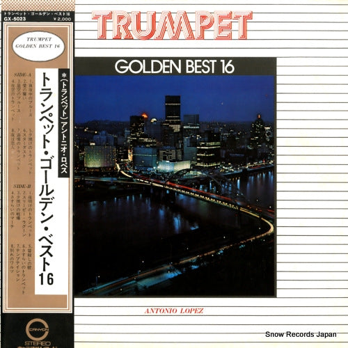 LOPEZ, ANTONIO trumpet golden best 16 GX-5023
