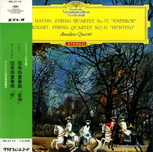 AMADEUS QUARTETT haydn; string quartet no.77 "emperor" MG-2115