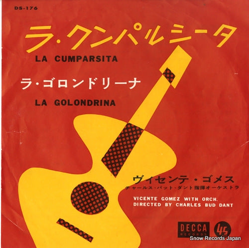 GOMEZ, VINCENTE la cumparsita DS-176