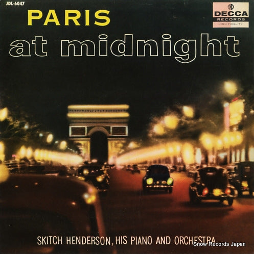 HENDERSON, SKITCH paris at midnight JDL-6047
