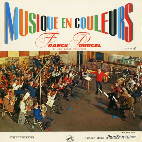 POURCEL, FRANCK musique en couleurs FELP253