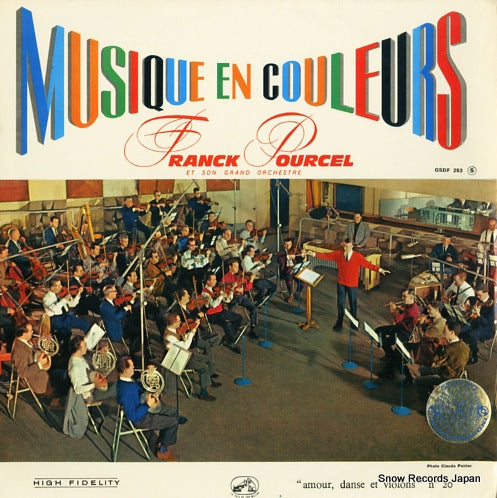 POURCEL, FRANCK musique en couleurs GSDF253