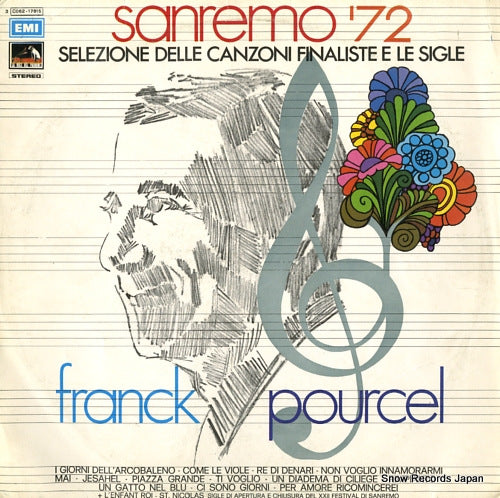 POURCEL, FRANCK sanremo '72 3C062-17815