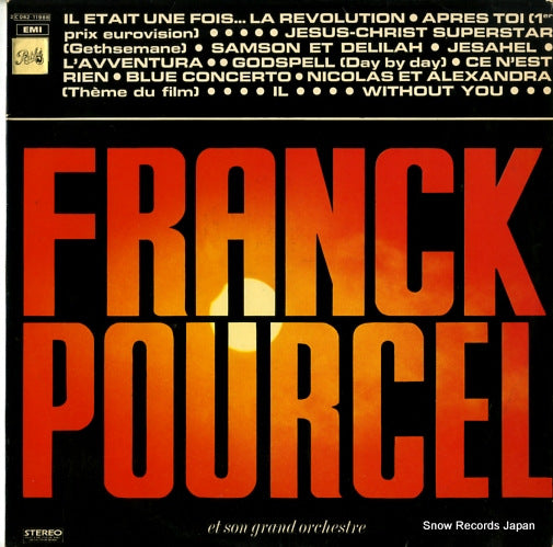 POURCEL, FRANCK et son grand orchestre 2C062-11988