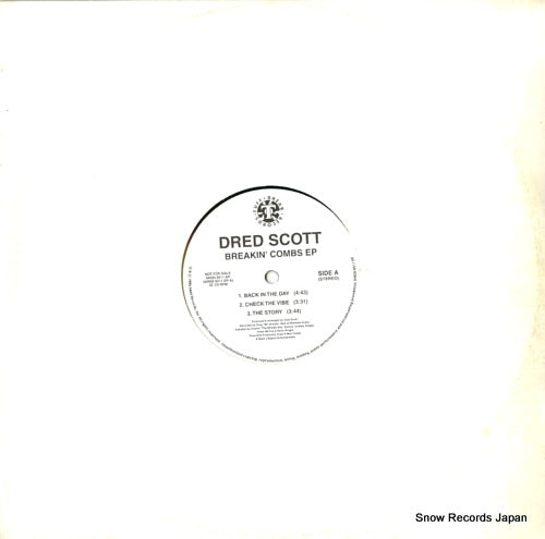 SCOTT, DRED breakin' combs ep 840356511EP