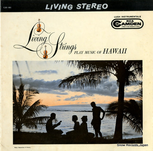 LIVING STRINGS play music of hawaii CAS661