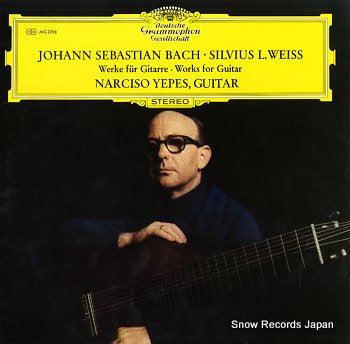 YEPES, NARCISO bach & weiss; werke fur gitarre/works for guitar MG2298