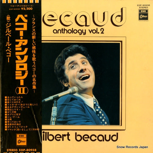 BECAUD, GILBERT becaud anthology vol.2 EOP-80938