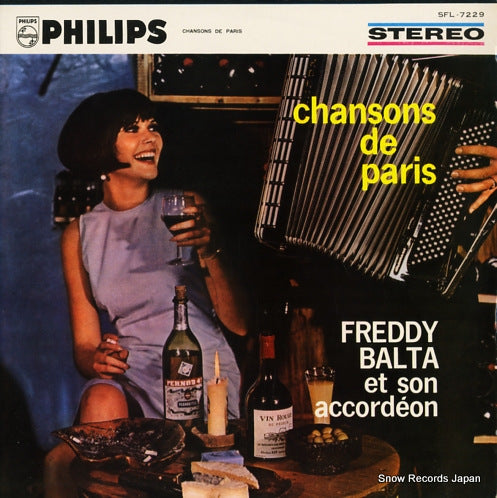 BALTA, FREDDY chansons de paris SFL-7229