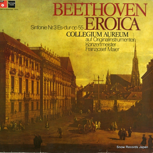 COLLEGIUM AUREUM beethoven; sinfonie nr.3 "eroica" 657635