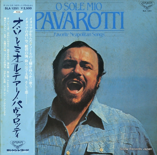 PAVAROTTI, LUCIANO 'o sole mio! SLA1251