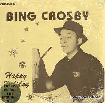 CROSBY, BING happy holiday SPOKANE6