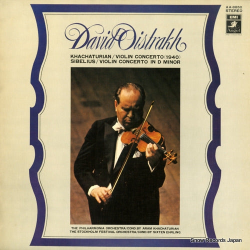 OISTRAKH, DAVID khachaturian; violin concerto(1940) AA-8850