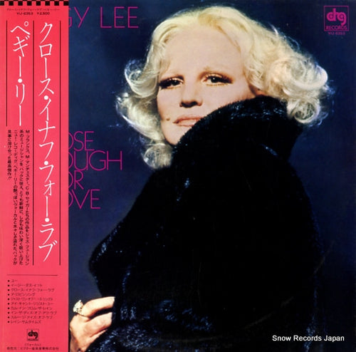 LEE, PEGGY close enough for love VIJ-6353