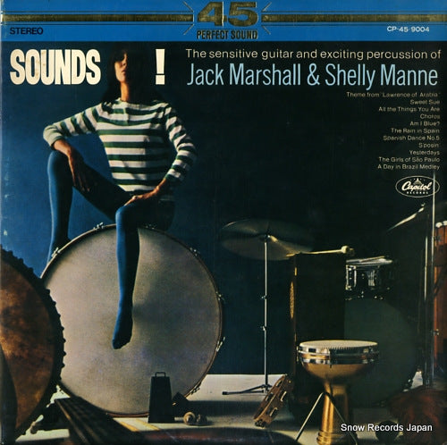 MARSHALL, JACK, AND SHELLY MANNE sounds! CP.45.9004