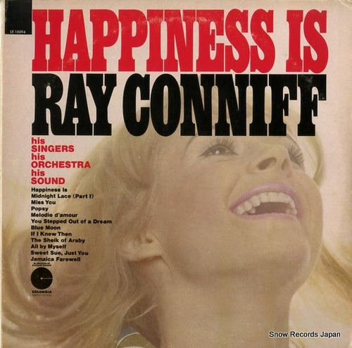 CONNIFF, RAY happiness is ray conniff LE10094