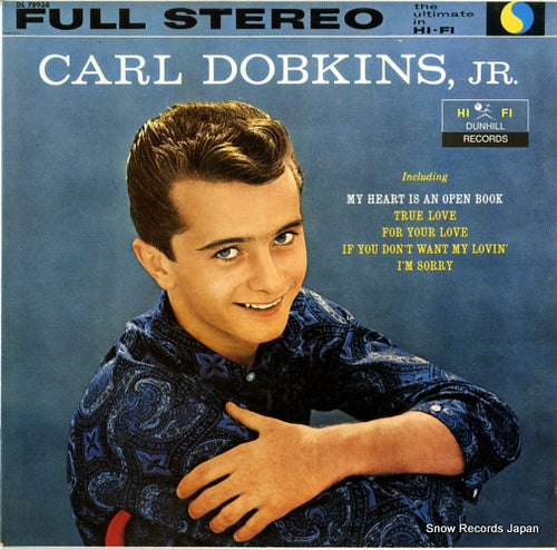DOBKINS, CARL JR. carl dobkins, jr. DL78938