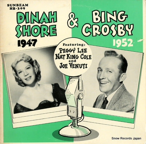 SHORE, DINAH / BING CROSBY the diah shore bing crosby shows HB-309