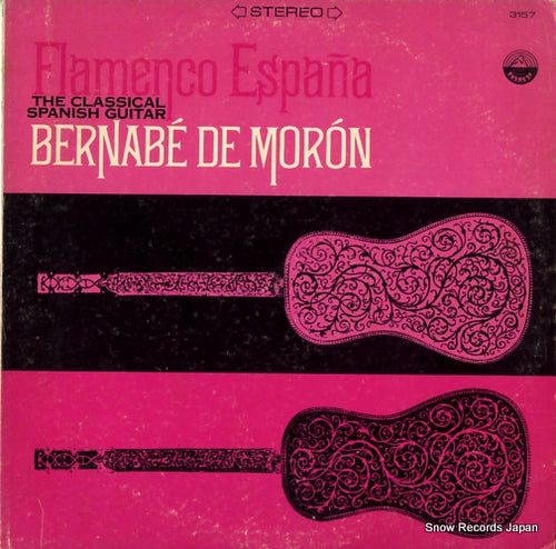 MORON, BERNABE DE flamenco espana the classical spanish guitar EVEREST3157