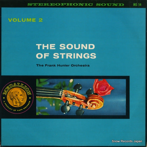 HUNTER, FRANK the sound of strings vol.2 MS14