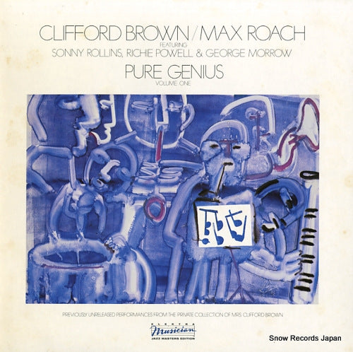 BROWN, CLIFFORD, AND MAX ROACH pure genius P-11186