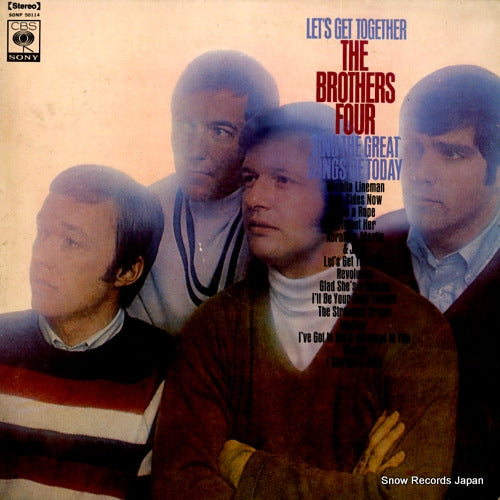 BROTHERS FOUR, THE let's get together / sings the great songs of today SONP50114