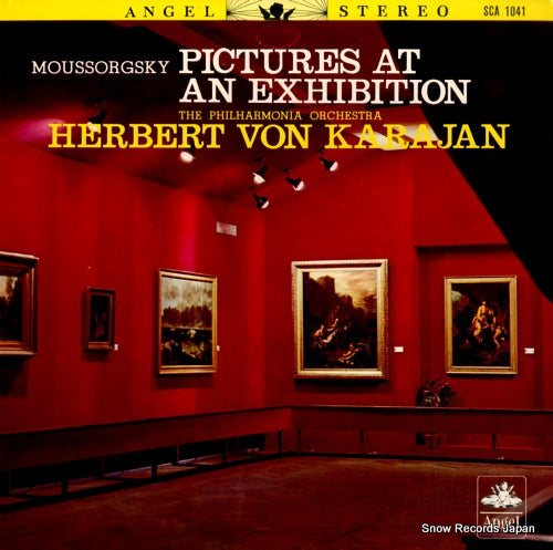 KARAJAN, HERBERT VON moussorgsky; pictures at an exhibition SCA1041