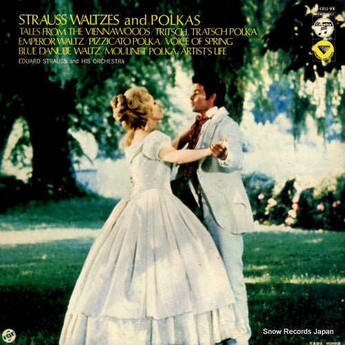 STRAUSS, EDUARD strauss waltzes and polkas MS-1211-VX