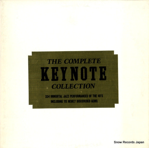 V/A the complete keynote colection SNP-135