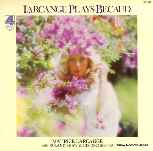 LARCANGE, MAURICE larcange plays becaud GP9034