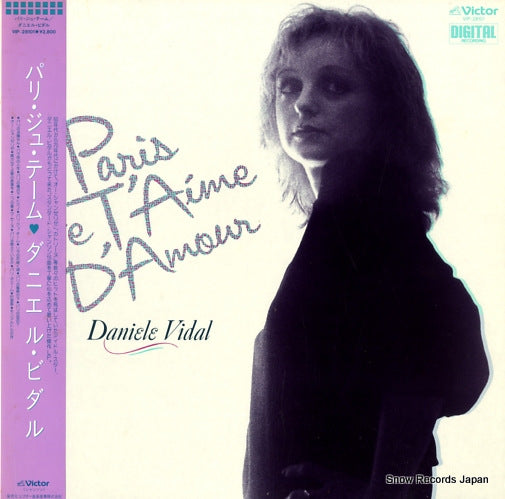 VIDAL, DANIELE paris je t'aime d'amour VIP-28101