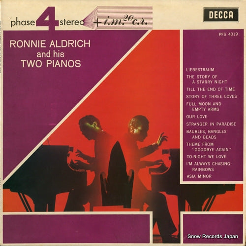 ALDRICH, RONNIE ronnie aldrich and his two pianos PFS4019